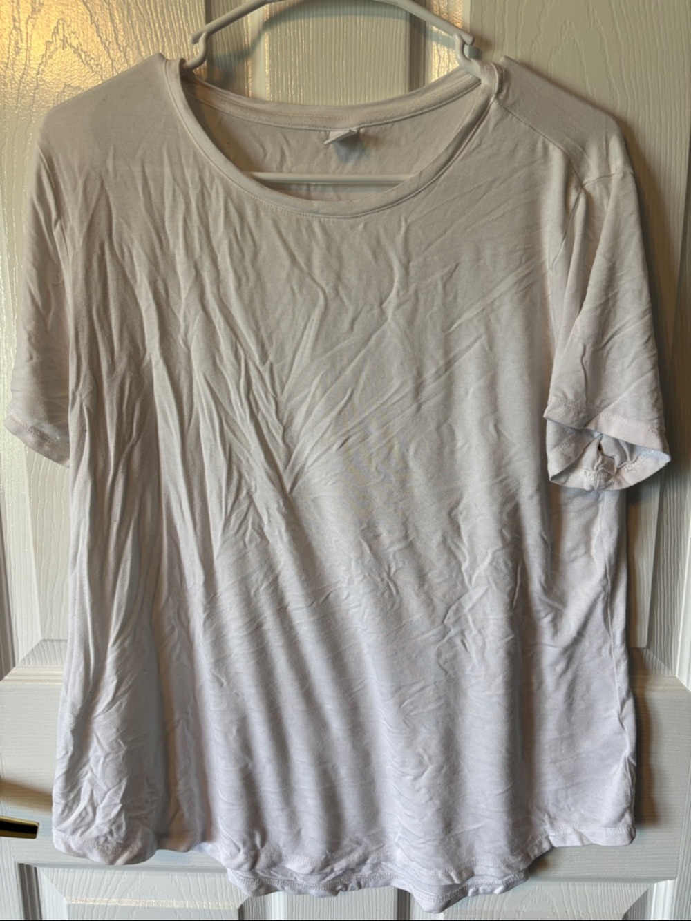 Basic white Crew Neck Tee